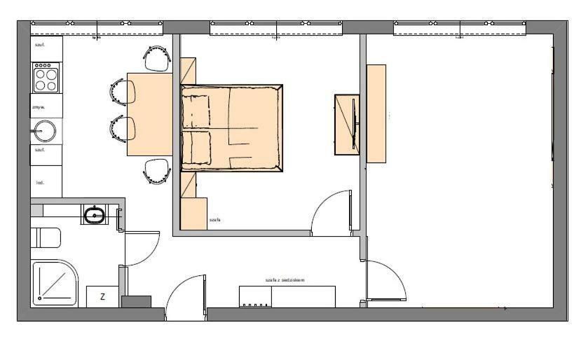 Apartament Dwupokojowy Gdynia Srodmiescie Apartment Екстериор снимка
